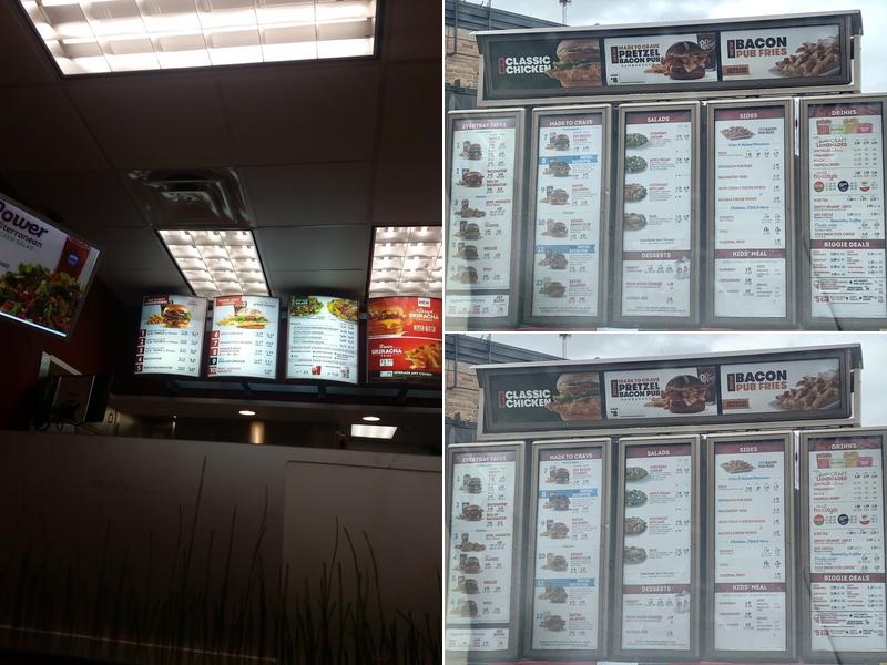 Wendy's Menu