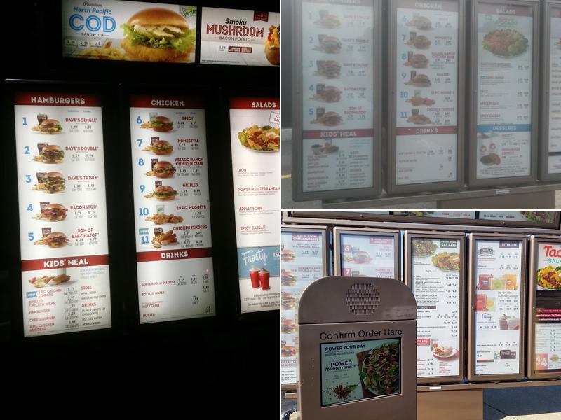 Wendy's Menu