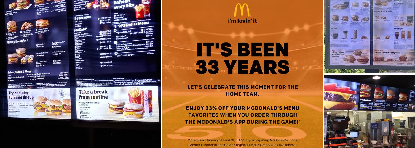 McDonald's Menu