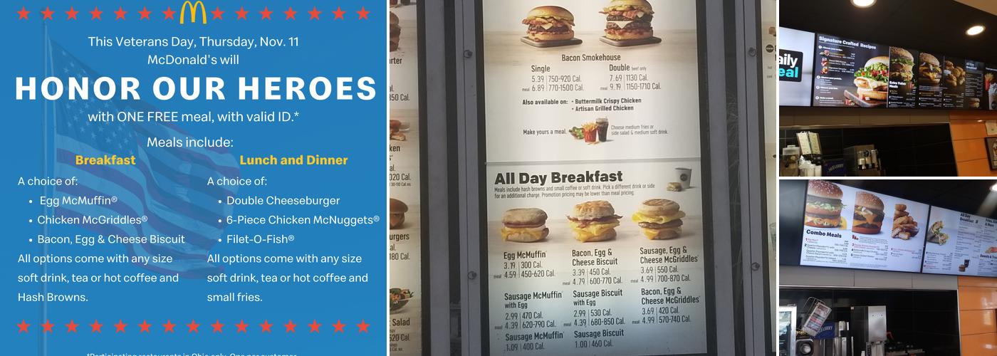 McDonald's Menu