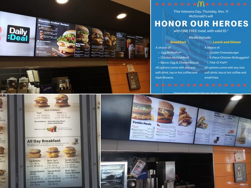 McDonald's Menu