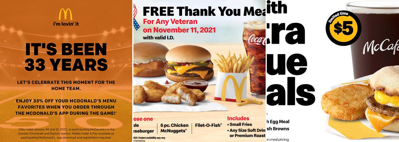 McDonald's Menu