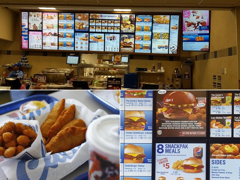 Culver’s Menu
