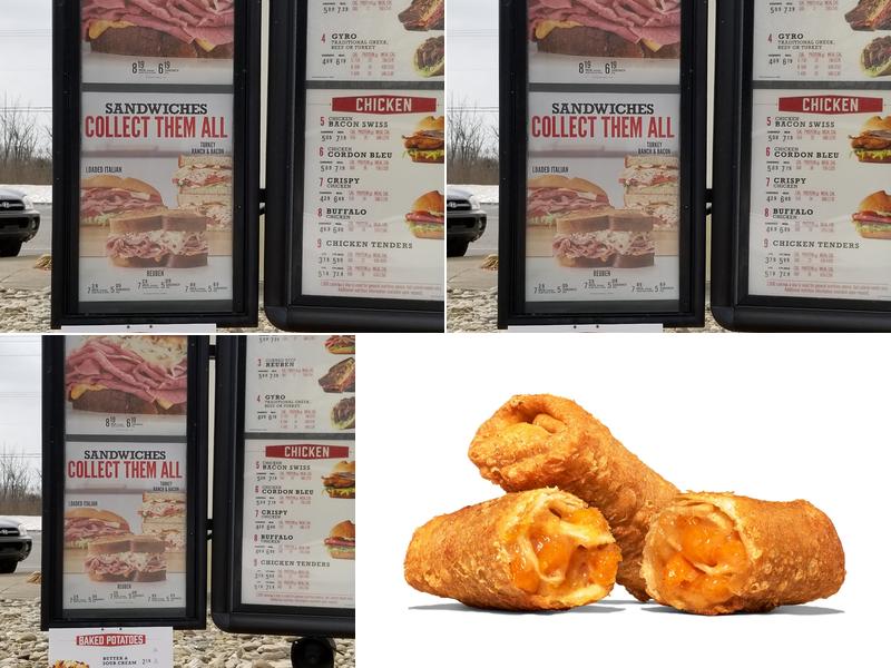 Arby's Menu