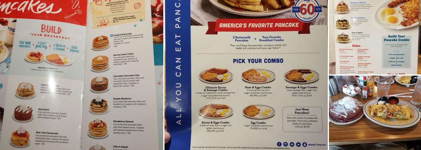 IHOP Menu
