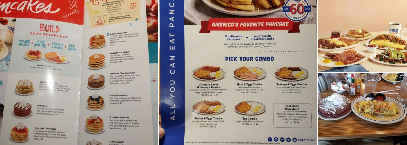 IHOP Menu