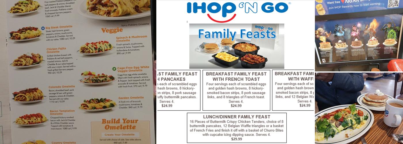 IHOP Menu