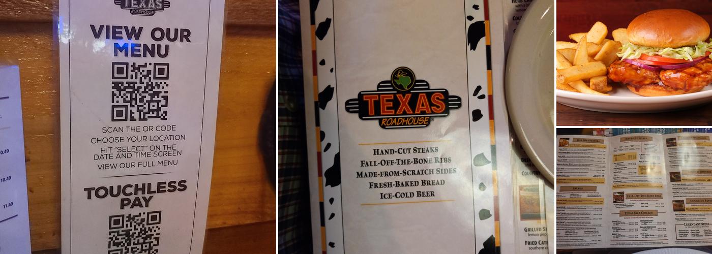 Texas Roadhouse Menu