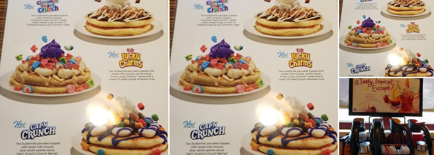 IHOP Menu