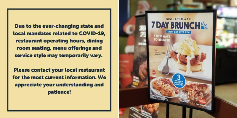 Golden Corral Buffet & Grill Menu