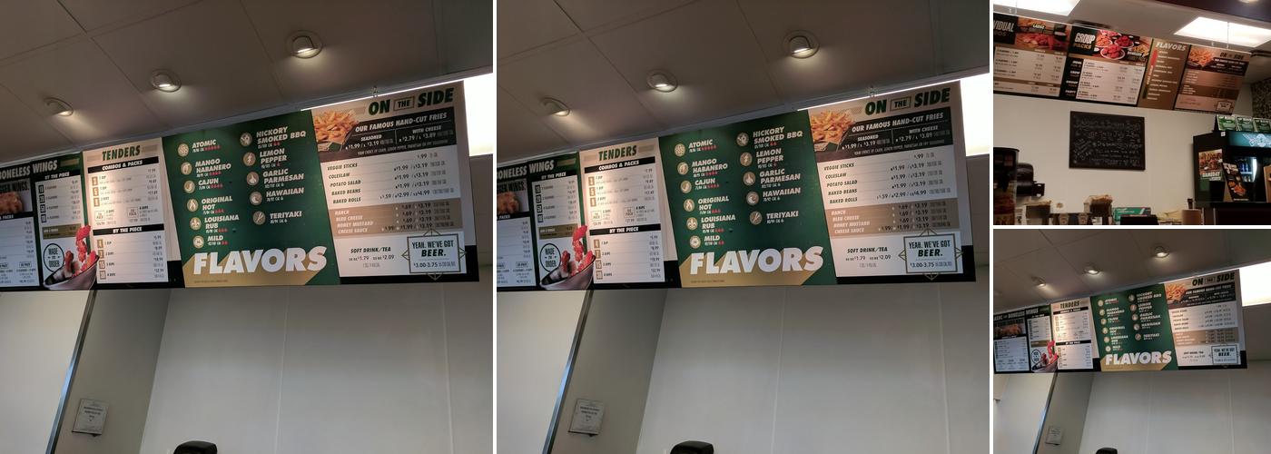 Wingstop Menu