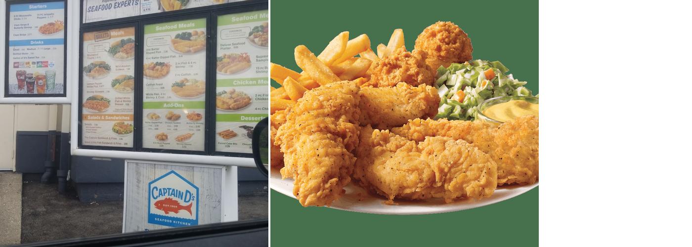 Captain D's Menu