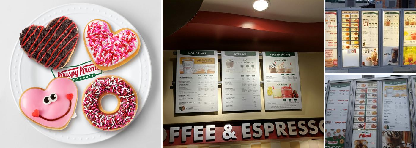 Krispy Kreme Menu