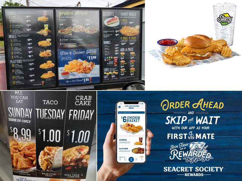 Long John Silver's Menu