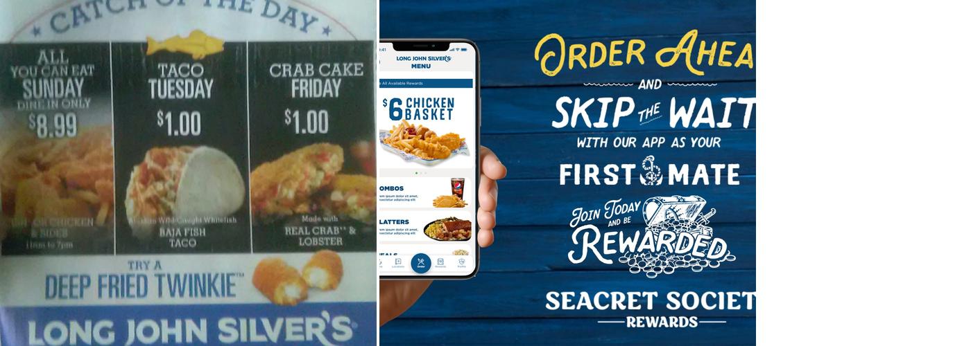 Long John Silver's Menu