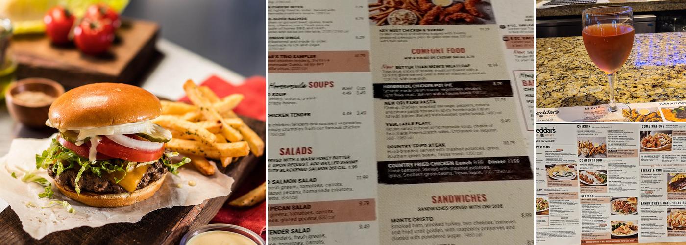 Cheddar's Scratch Kitchen Menu