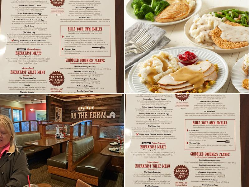 Bob Evans Menu