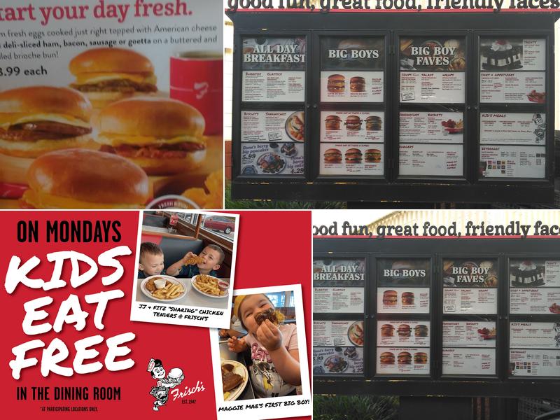 Frisch's Big Boy Menu