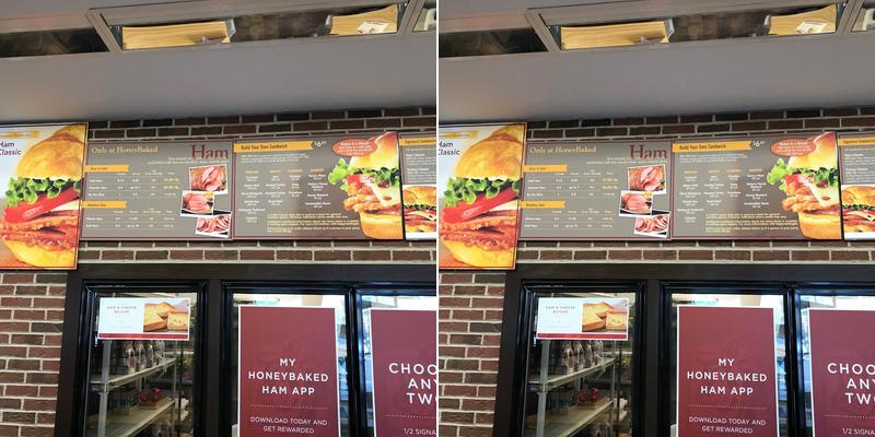 The Honey Baked Ham Company Menu