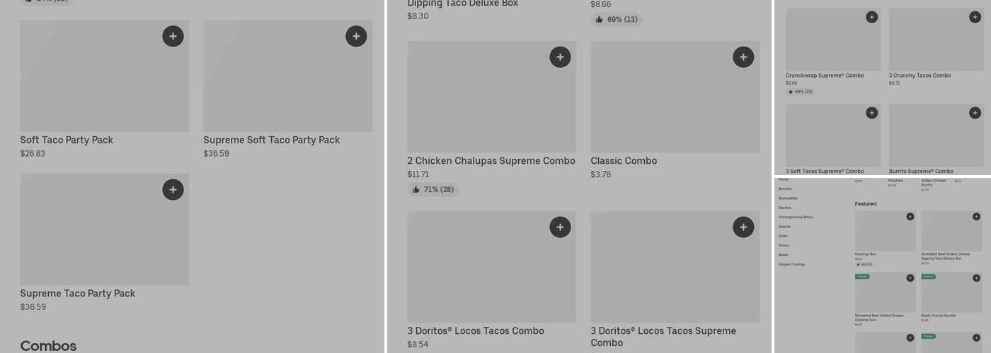 Taco Bell Menu