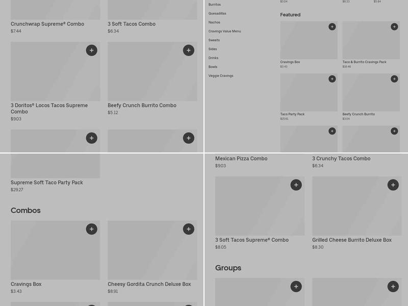 Taco Bell Menu