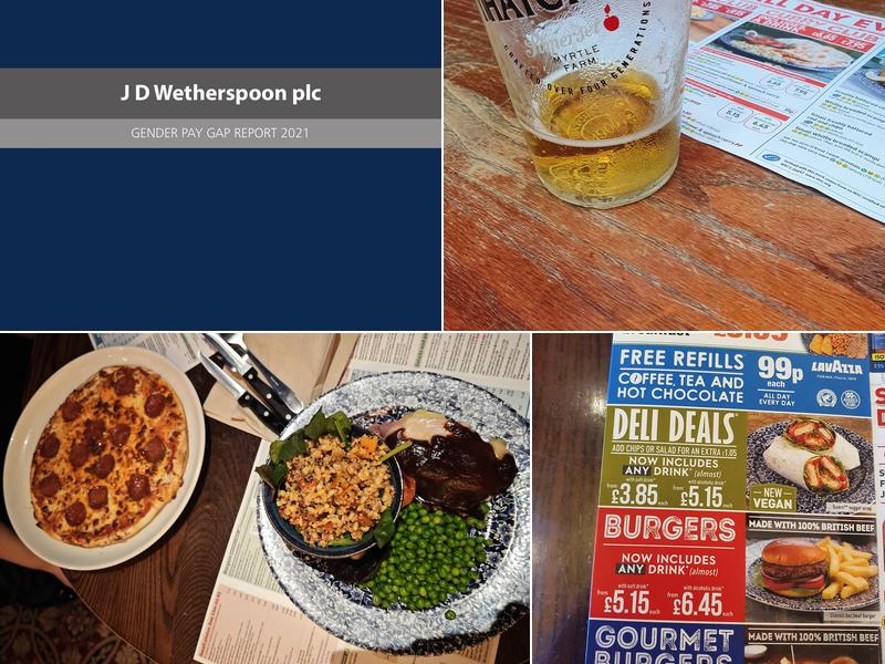 The Royal Tiger - JD Wetherspoon Menu