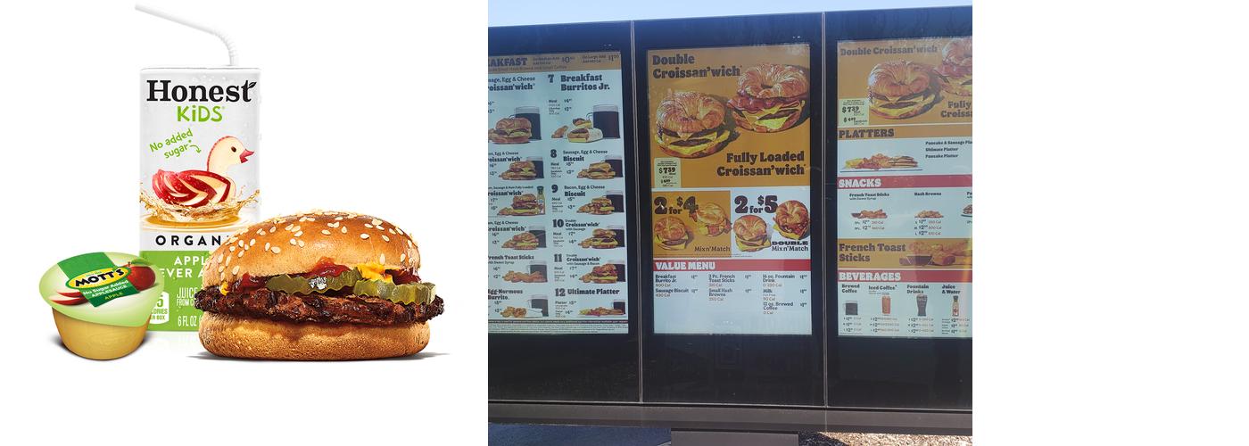 Burger King Menu