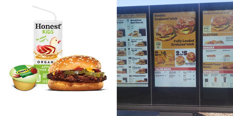 Burger King Menu