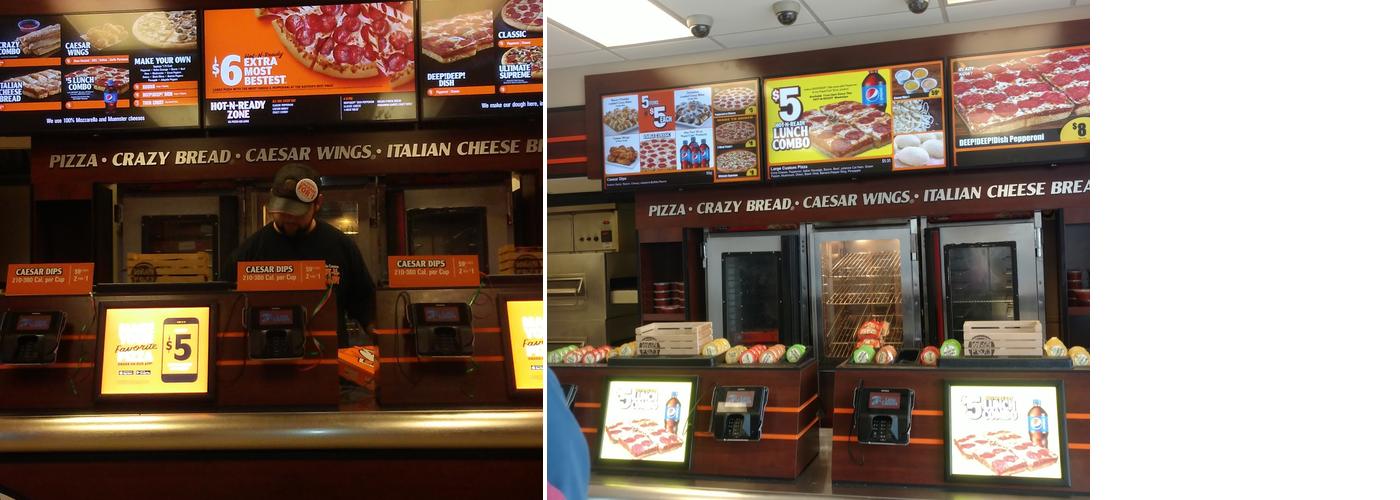 Little Caesars Pizza Menu