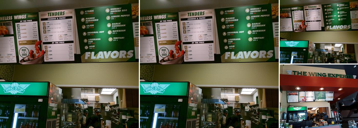 Wingstop Menu