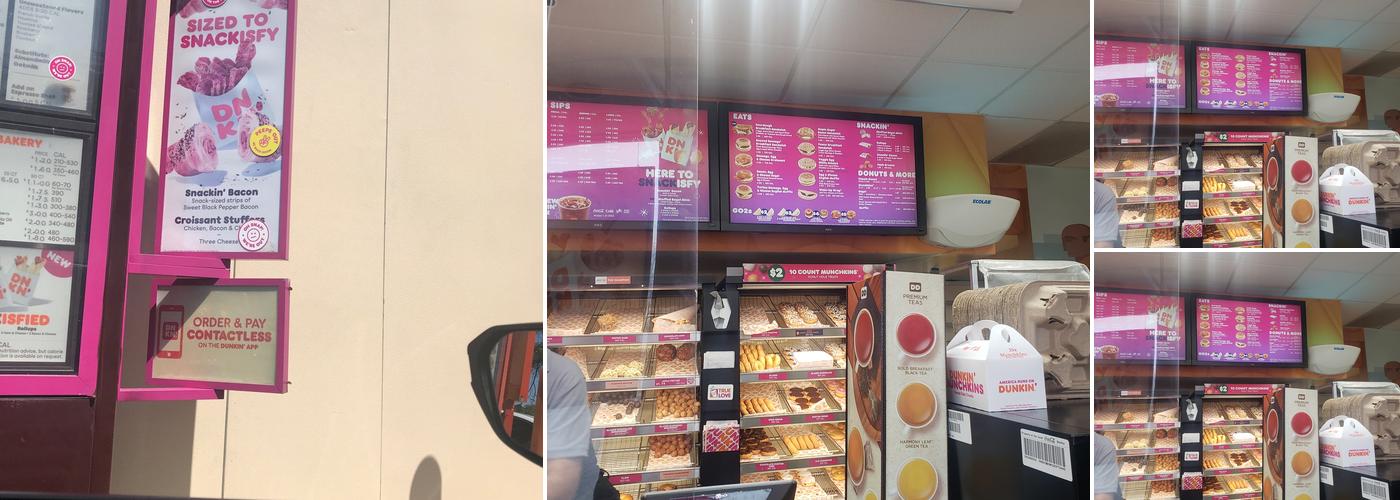Dunkin' Menu