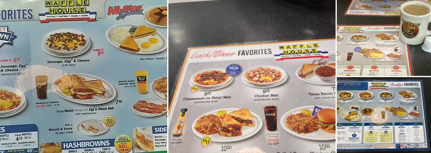 Waffle House Menu