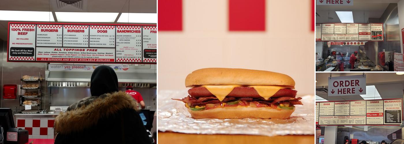 Five Guys Menu