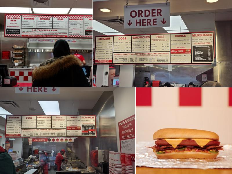 Five Guys Menu