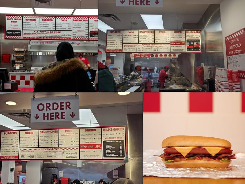 Five Guys Menu