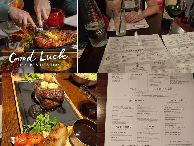 Miller & Carter Woodford Green Menu