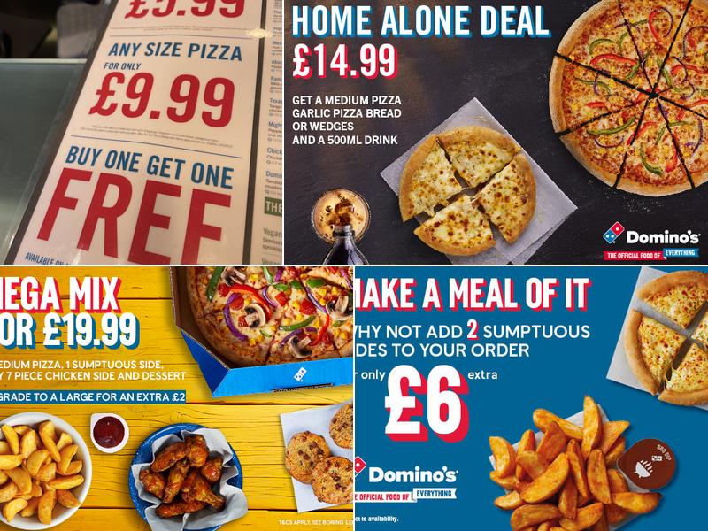 Domino's Pizza - Wolverhampton - Coseley Menu