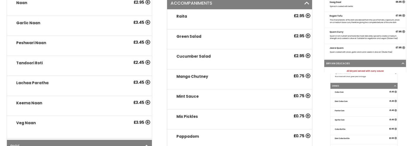 Jolly's Restaurant Menu