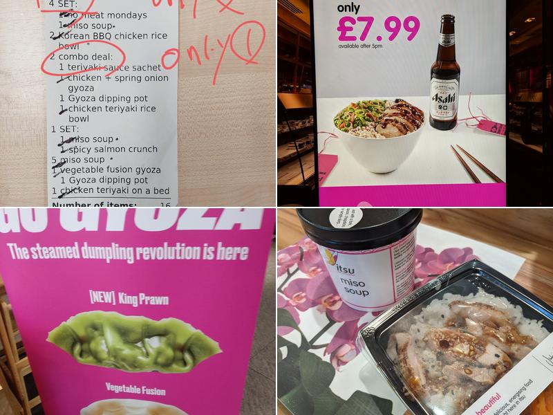 itsu - Kingston Menu