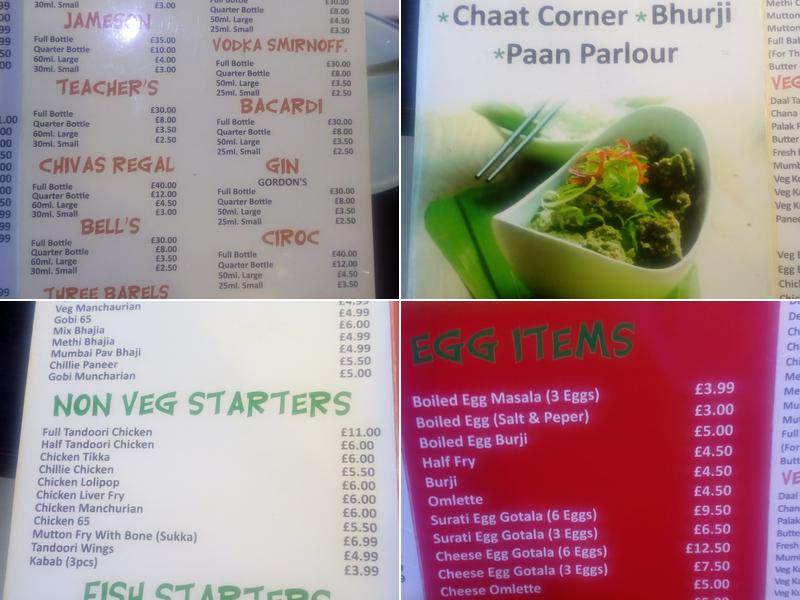 Jishal Goan Restaurant Menu