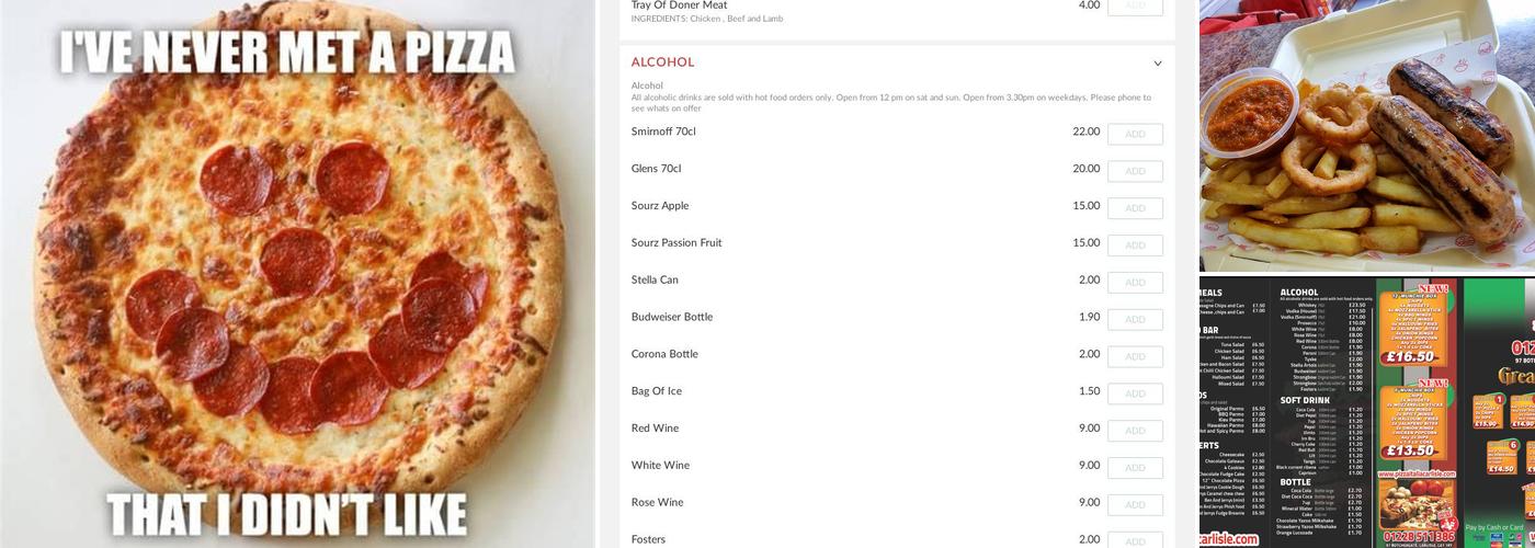 Pizza Italia Menu