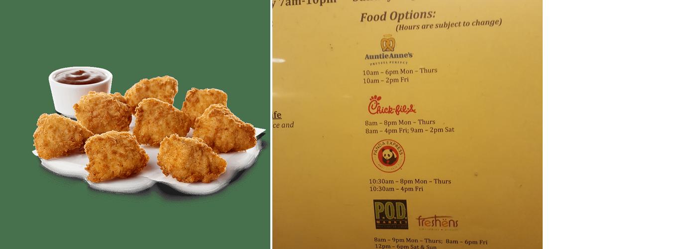 Chick-fil-A Menu