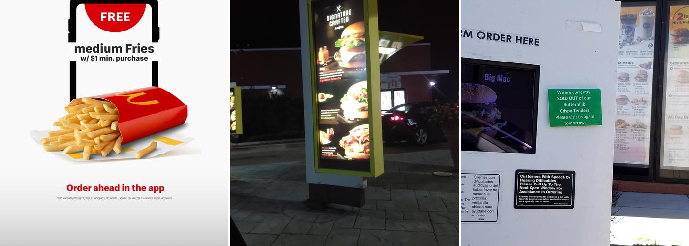 McDonald's Menu
