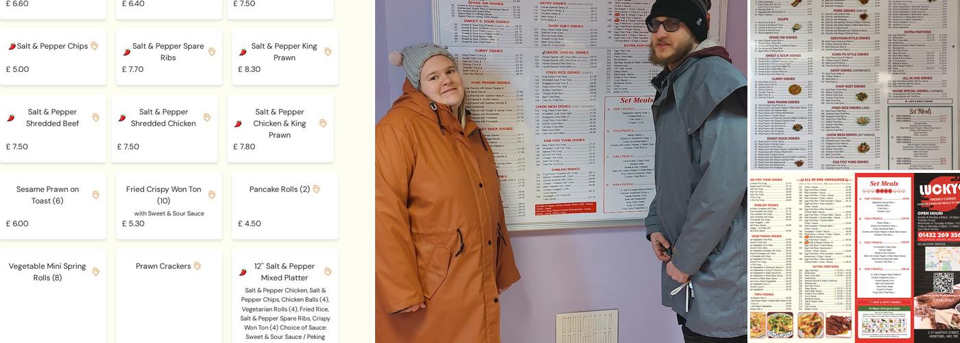 Lucky 9 Takeaway Menu