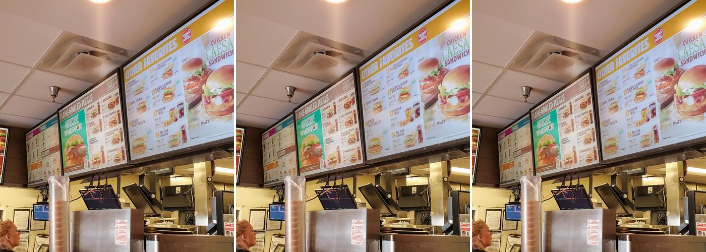 Burger King Menu