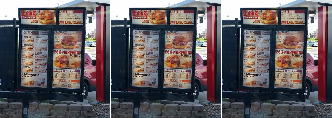 Burger King Menu