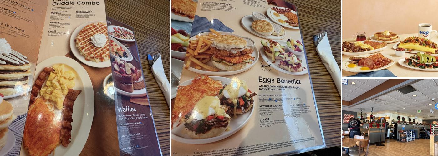 IHOP Menu