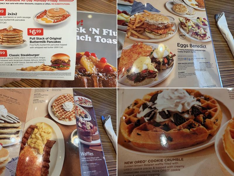 IHOP Menu
