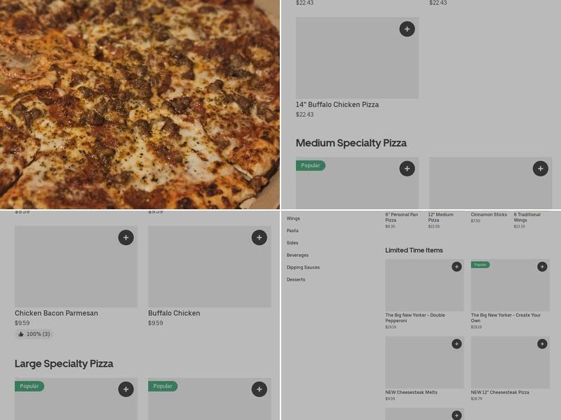 Pizza Hut Menu