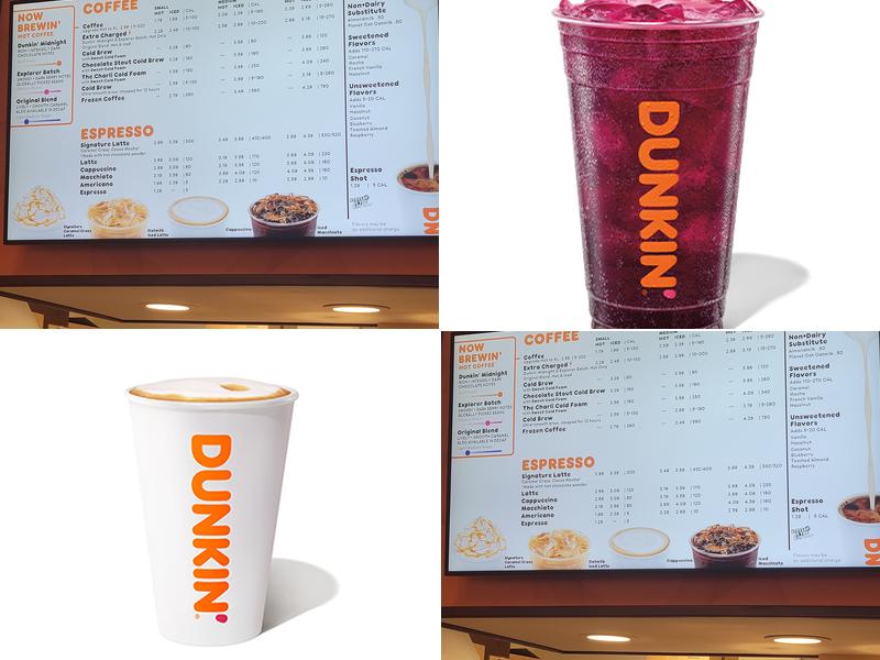 Dunkin' Menu